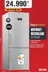 KEYSMART NOFROST BUZDOLABI KEY 490 NFS